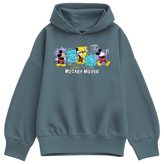 Disney - Classic Mickey Mouse - Women's Oversized Fleece Hoodie Sweatshirt