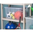 thumbnail image 4 of Sterilite ClearView 66 Quart Stacking Storage Tote w/ Latch Lid, 30 Pack, 4 of 7