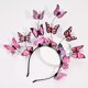 thumbnail image 2 of Diademas de mariposa, sombrero tocado para mujer, disfraz de mariposa, tocado de corona para mujeres y niñas para su familia, 2 of 5