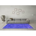 thumbnail image 3 of Ahgly Company Indoor Rectangle Oriental Purple Industrial Area Rugs, 7' x 10', 3 of 4