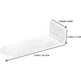 thumbnail image 2 of IEEK Floating Shoe Display 8 Pack,Levitating Acrylic Shoe Shelf for Wall,Clear Wall Mounted Shoe Rack Sneaker Display Shelves Space Saving Shoe Organizer Holder for Sneaker Collection, 2 of 4