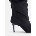 thumbnail image 5 of No Boundaries Women's Tall Peep Toe Boots, 5 of 6