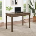 thumbnail image 2 of Victor Writing Desk w/ Drawer in Wood Brown Oak, 2 of 9
