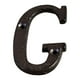 thumbnail image 2 of Juego de letras de hierro forjado para casa | 26 letras en inglés con tornillos | Estilo rústico industrial | Metal revestido duradero para decoración de casa, jardín, tienda | Letreros y núm, 2 of 2