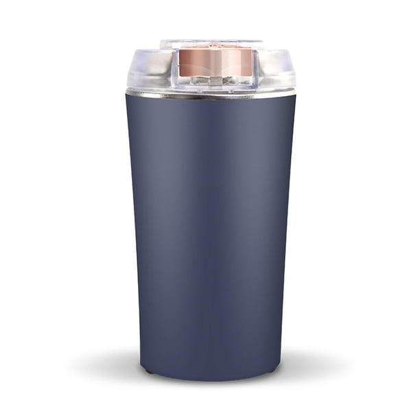 Moyic Molinillo de pimienta eléctrico de acero inoxidable, máquina de molienda de especias antideslizante con cancelación de ruido para el hogar, Electrodomésticos Azul Moyic HA081832-01B