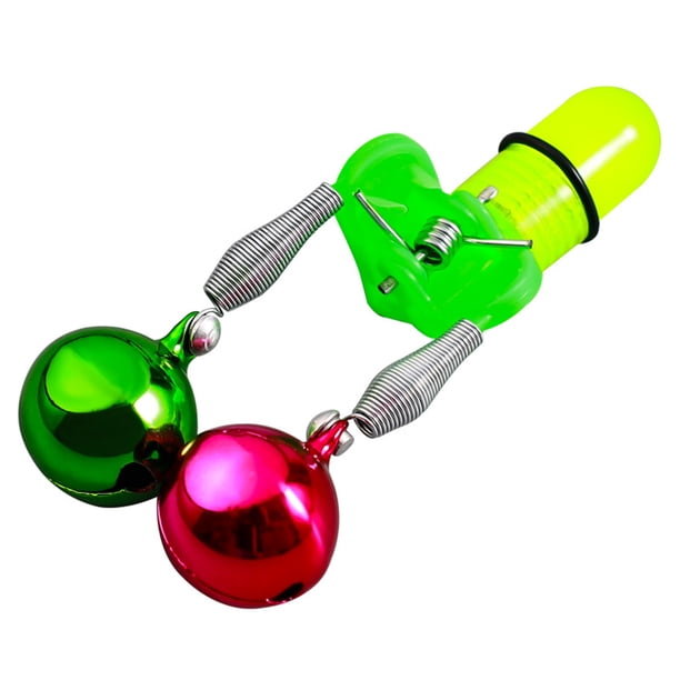 Luz de caña de pescar con anillo de campanas Luz de alarma de poste de mar Pesca (color de la placa)