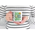 thumbnail image 2 of Zero Lucks Given, Funny St. Patrick's Day Pun Coffee & Tea Mug (15oz), 2 of 6