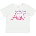 thumbnail image 3 of Inktastic Cute Aunt Boys or Girls Toddler T-Shirt, 3 of 5
