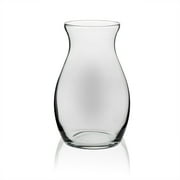 Libbey Clear Glass 7" Pot Belly Floral Vase