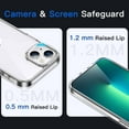 thumbnail image 4 of JETech Case for iPhone 14 Plus 6.7-Inch, Shockproof Phone Bumper Cover, Anti-Scratch Clear Back (Clear), 4 of 6