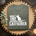 thumbnail image 6 of Jollimate The Catfather Shirt, Cat Father Shirt, Cat Dad Gift, Cat Lover Gift Shirt, 6 of 6