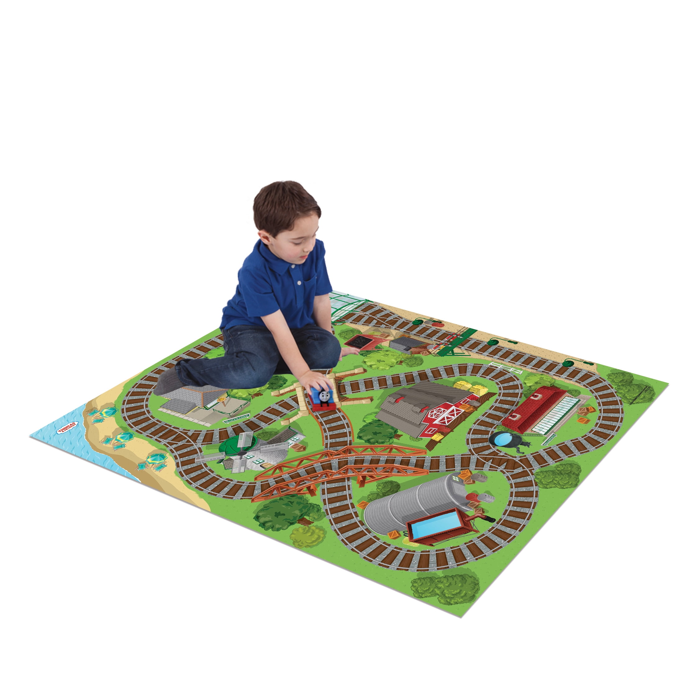 thomas train play mat