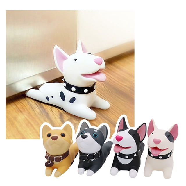 Bouchon de Porte Tête Rotative Chien de Bande Dessinée Forme de Porte Coin de Porte Bouchon de Sécurité