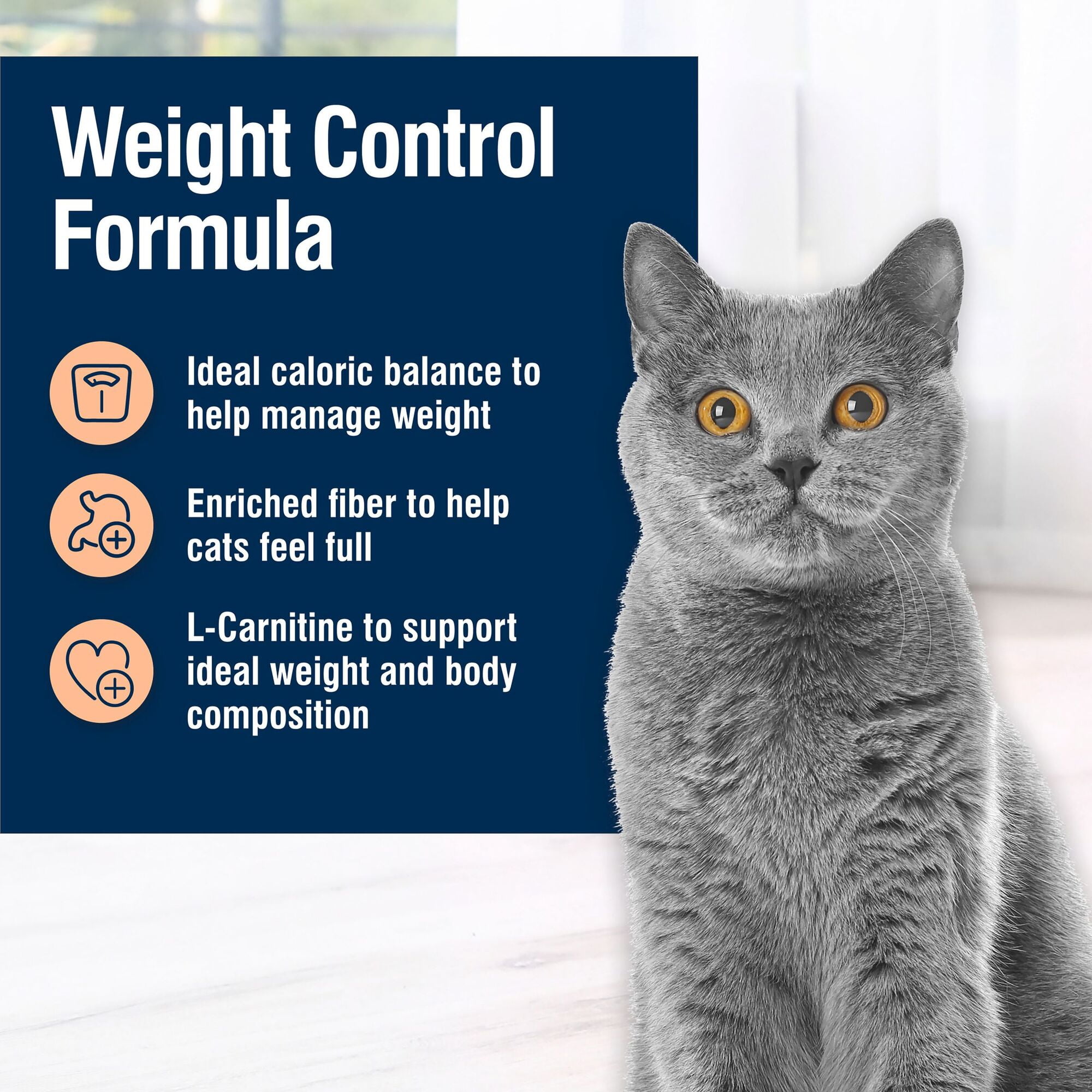 Blue Buffalo True Solutions Weight Control Natural Dry Cat Food, Chicken, 3.5-lb. Bag