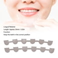 thumbnail image 4 of Retenedor Lingual De Dental Group, Estable, Higiénico, De Acero Inoxidable, Resistente A La Corrosión, 2 Piezas, Retenedor Lingual De Cobertura Adecuada Para Ortodoncia Para, 4 of 8