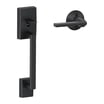 Schlage FE285 CEN 619 LAT COL 16-080 10-027 134 - Maniglia anteriore per interni, finiture Collins, nichel satinato