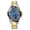 Gold Silver Blue, variant on Unique Watches for Men Waterproof Stainless Steel Wristwatch with Luminous Quartz Movement Calendar Function and Green Dial Perfect Men's Gift