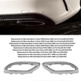thumbnail image 5 of Chrome Exhaust Tip Cover Trims for Mercedes-Benz A B C E GLC CLS Class W177 W247 W205 W213 X253 C257, 5 of 5
