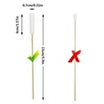 thumbnail image 3 of 6 Inch Long Cotton Swabs for Medium and Large Pets, Ears Cleaning for Makeup 200pcs, 3 of 6