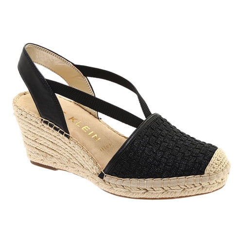 anne klein womens wedge mules