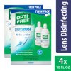 (2 pack) OPTI-FREE Puremoist Multipurpose Contact Lens Disinfecting Solution Twin Pack, 4 Total 10 Fl. Oz. Bottles