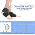 thumbnail image 2 of JFBUJC 2 Pcs Kids Child Adjustable Non Slip Ankle Tendon Compression Brace, 2 of 2
