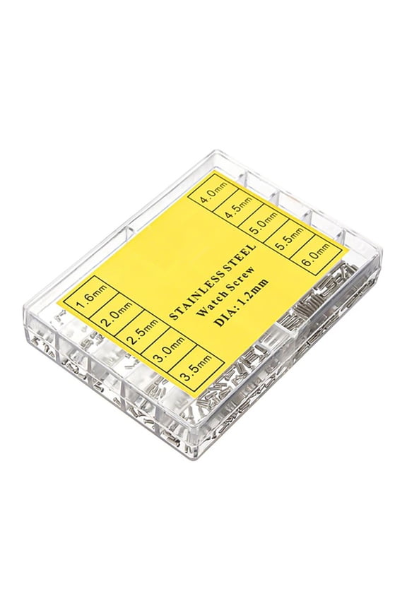 600Pcs Watch Repair Screw Kit Stainless Steel Screws in Various Sizes for Watch, Eyeglass, and Sunglass Repairs GUYUTING Spare Part