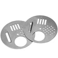 thumbnail image 3 of Dsseng 6 Pcs Disque d'Entrée de Ruche Barrières d'Entrée Outil Équipement Argent, 3 of 8