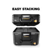 ToughBuilt StackTech Large Tool Box with Auto-Locking Interface and Tray, IP65 Rated
