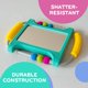 thumbnail image 4 of Juguete de actividad MÖBI Mobi Peeka Tummy Time Baby Mirror de silicona, 4 of 8