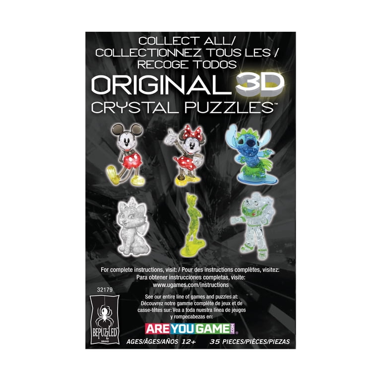 BePuzzled 3D Crystal Puzzle - Pixar Toy Story Woody: 35 Pcs