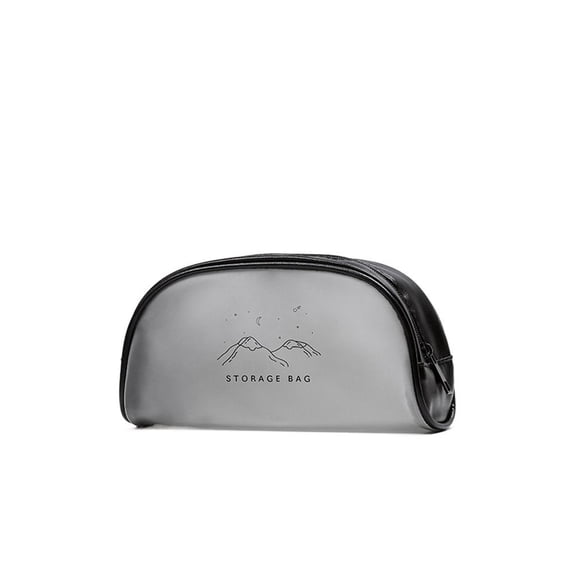 Personality Simple Travel Translucent Matte Female Outdoor Toiletry Bag Storage Bag Makeup Case Cartoon Cosmetic Bag Bath Storage S 1