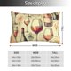thumbnail image 2 of Balery Wine Funda de Cojín Estampada, Regalos para Mujeres, Regalos de Amor para Ella, Regalos para Novia o Esposa, Funda de Almohada-16"x24", 2 of 6