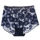 thumbnail image 1 of Gibobby Ropa Interior Elástica para Mujer Ropa interior de mujer Ropa interior de tamaño Cintura alta pequeña Calzoncillos sin de encaje para mujer(Azul marino， XL), 1 of 3