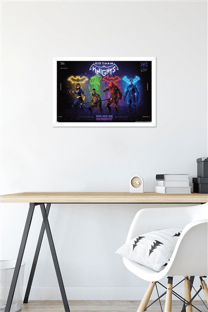 DC Comics Gotham Knights - Characters Wall Poster, 14.725" x 22.375" Framed