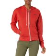 thumbnail image 1 of Reebok Womens French Terry Hoodie Sweatshirt, Red, Large, 1 of 2