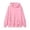 Red, variant on Trendfront Womens Studded Hoodies Solid Long Sleeve Hooded Sweatshirt Kangaroo Pocket Drop Shoulder Ribbed Casual Pullover Top