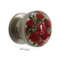 thumbnail image 2 of Unique Decorative Door Handle, Hoarselpse Posibessy Crystal-Style Animal Sculptures, Handcrafted Retro Round Resin Epoxy Flower Door Knob, Nature Style Transparent Doorknobs(sea Turtle), 2 of 4