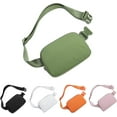 thumbnail image 1 of HAHDAXIA HVJCEZ Sacs Banane pour Femmes Hommes, Sac de Taille Mode Mini Bandoulière Ajustable pour Course, Randonnée et Voyage, Vert, 1 of 6
