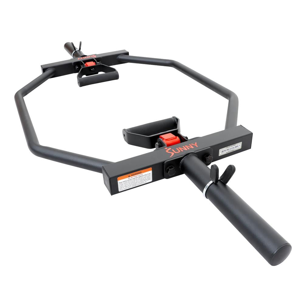 Sunny Health & Fitness Olympic Barbell Hex Weight Trap Bar with Free SunnyFit® App OB-TRAP
