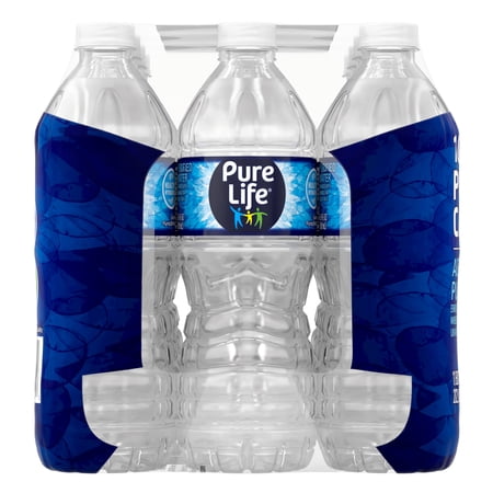Pure Life Purified Water, 16.9 Fl Oz, Plastic Bottled Water (12 Pack) - Image 2