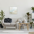 thumbnail image 2 of Stupell Industries Soft Beige Abstract Scene Painting White Framed Art Print Wall Art, Design by June Erica Vess, 2 of 8
