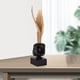 thumbnail image 4 of Estatuilla nórdica Sunnimix Estatua Escultura humana Colección de arte y artesanía Estatuilla hecha a mano para gabinete de TV Sala de estudio Decora oro Estatua de personaje, 4 of 8