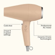 INFINITI PRO CONAIR Ionic Ceramic Hair Dryer with Professional AC Motor and 4 Attachments
