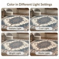 thumbnail image 7 of ODIKA Front Door Distressed Symmetrical Subtle Painterly Details Bedside Low Profile Flatwoven for Great Room, Indoor Open Concept, Large Living, 7 of 7