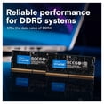 thumbnail image 2 of Crucial 96GB(48*2) DDR5 RAM, 5600MHz Laptop Memory , SODIMM 262-Pin, 2 of 4
