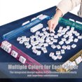 thumbnail image 4 of Guardoinrt Easy Mahjong Tile Organization With Push Rod Making Game a push Effortless. Has Sturdy, 4 of 6