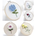 thumbnail image 3 of 5 Sets de Gama Completa de Kit de Inicio de Bordado con Flores Partten, Kit de Punto de Cruz con Tela de Bordado, de Color Y Kit de Herramientas Baoblaze Artesanías De Punto De Cruz, 3 of 8