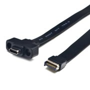 AOOOWER USB 3.1 TypeE to C Front Panel Cable 10Gbps Internal Adapter Cable Fast 10Gbps