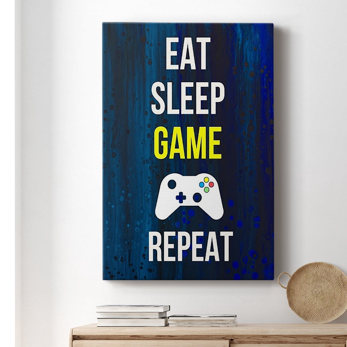Gamer at Play V Premium Gallery Wrapped Canvas - Ready to Hang